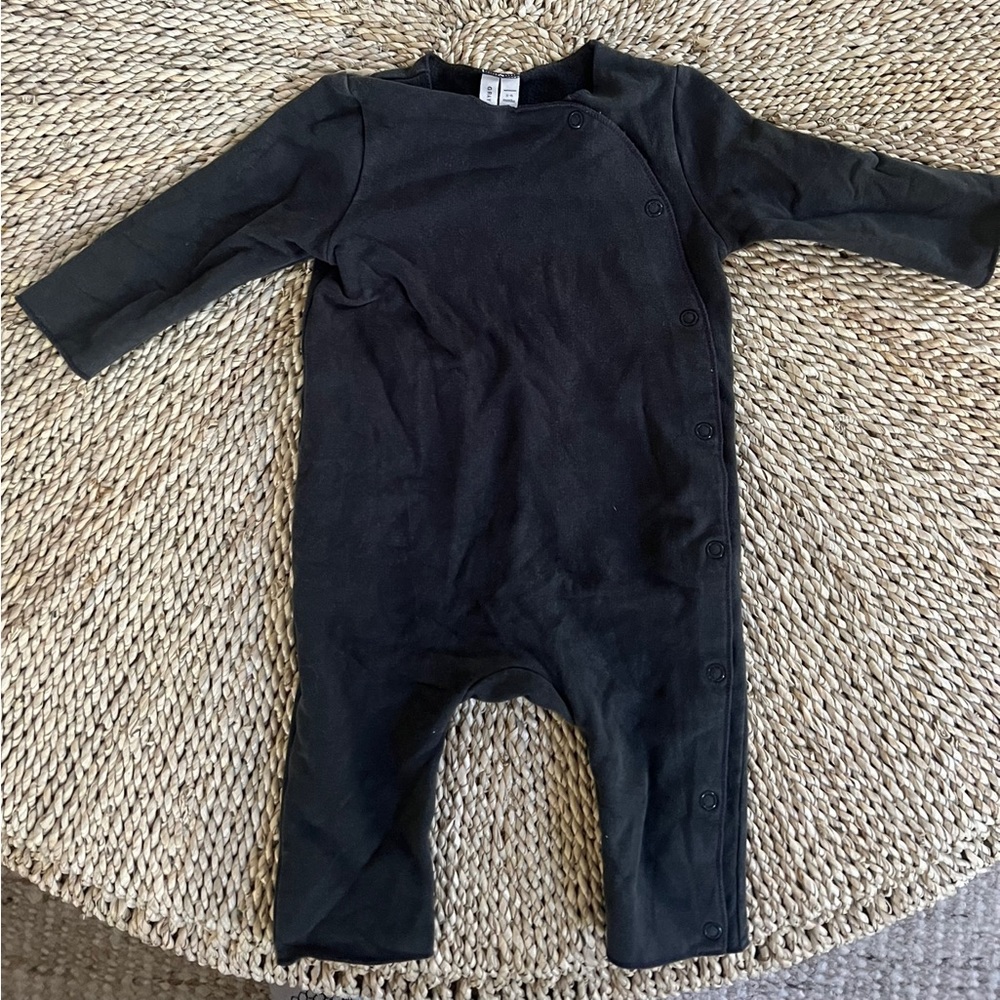 Gray Labe Black Romper